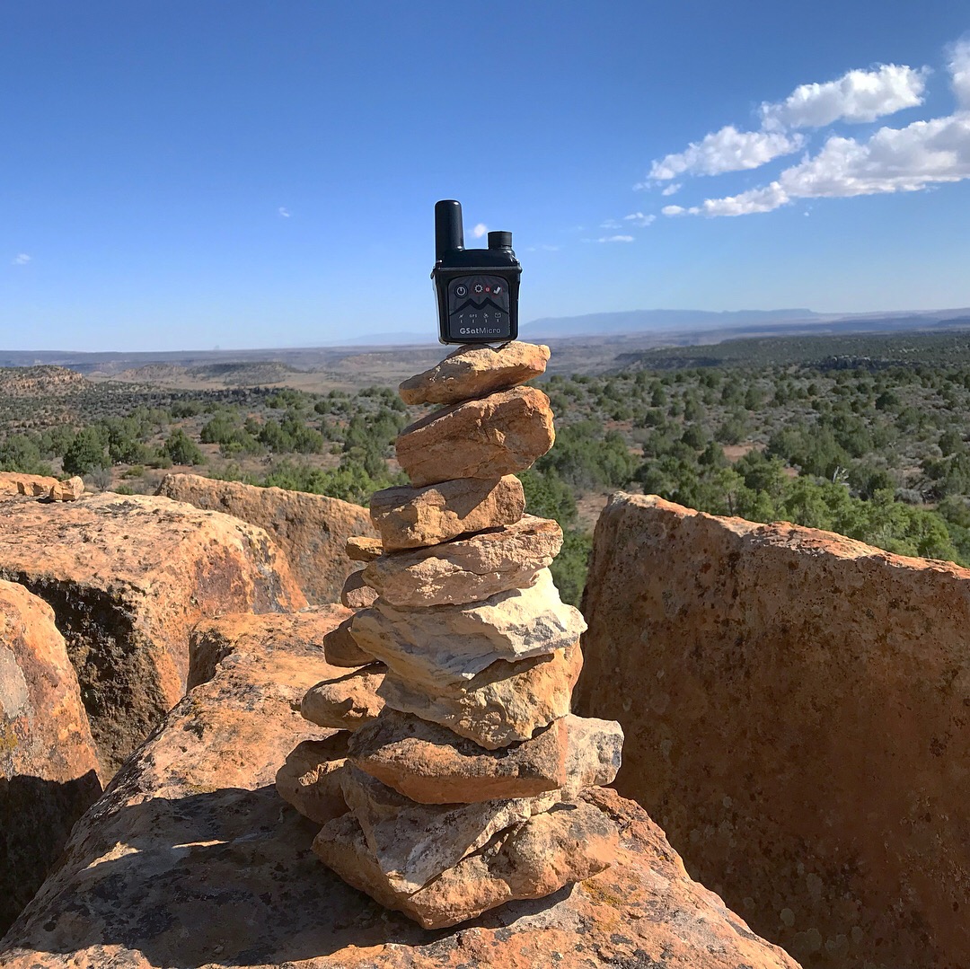 GSatMicro - Tracking at the Canyon of the Ancients, Colorado