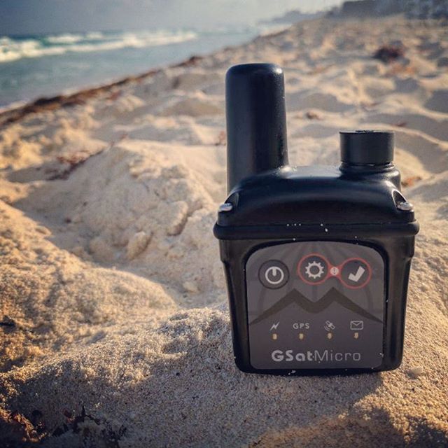 GSatMicro - Tracking at the beach, Fort Lauderdalem FL